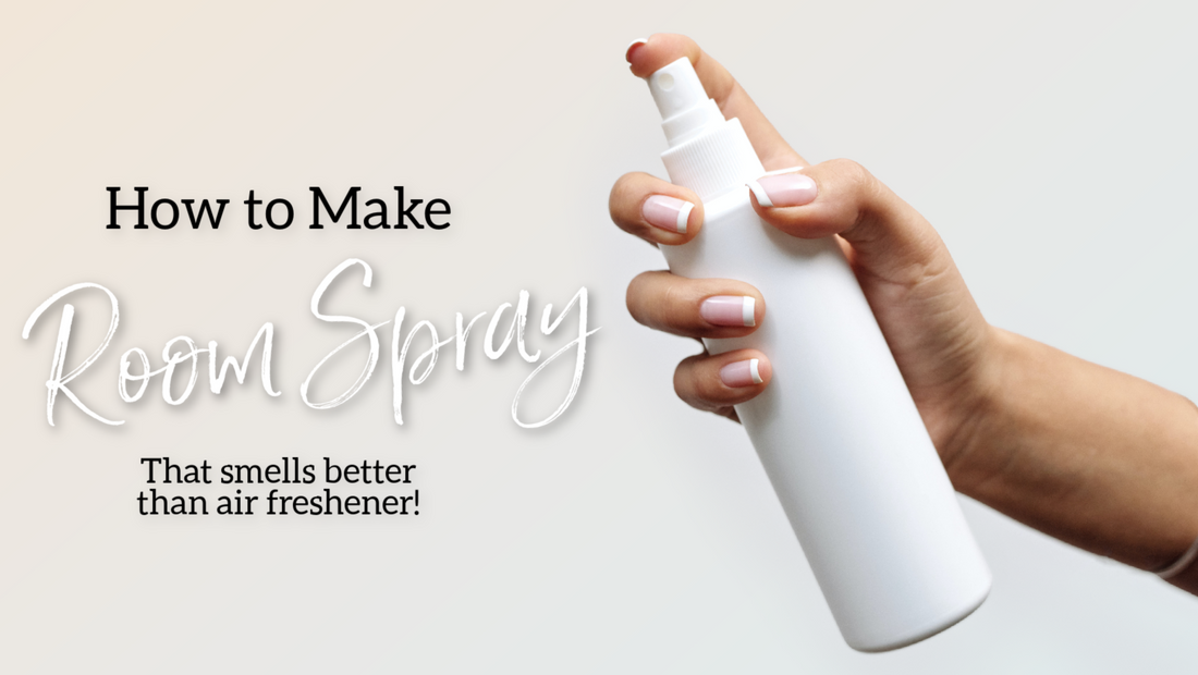 Watch the video below and learn how to make room spray