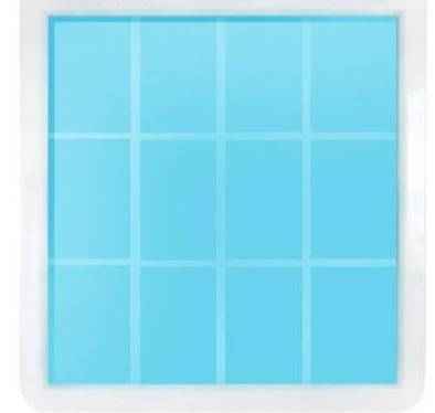 Silicone Soap Mold - (12) Rectangles Soap Mold Tray - 1701 Crafter's Choice