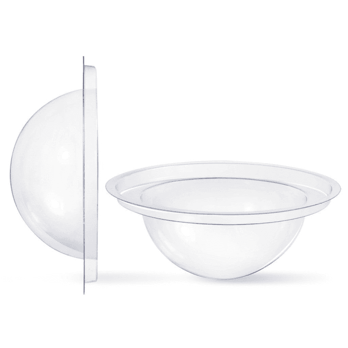 Bath Bomb Mold - 2 Piece Plastic Mold for Bath Bombs