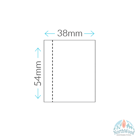 38 x 54 mm Shrink Wrap Bands