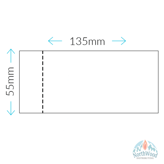 135 x 55 mm shrink wrap bands