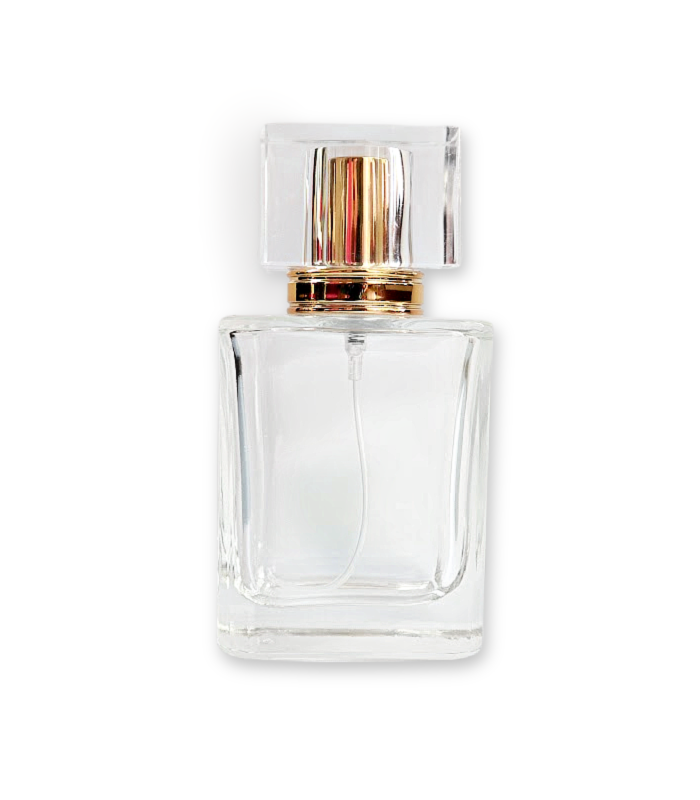 Perfume Bottle Gold Cap