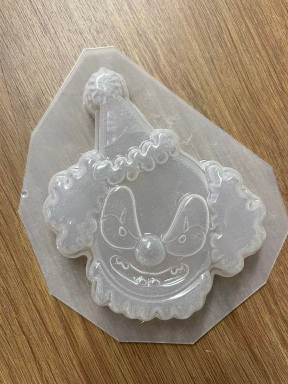 Angry Clown Bath Bomb Mold
