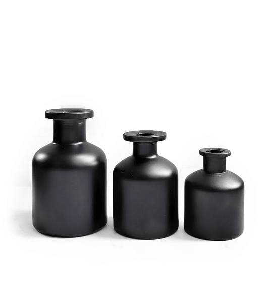 Matte Black Reed Diffuser Bottles