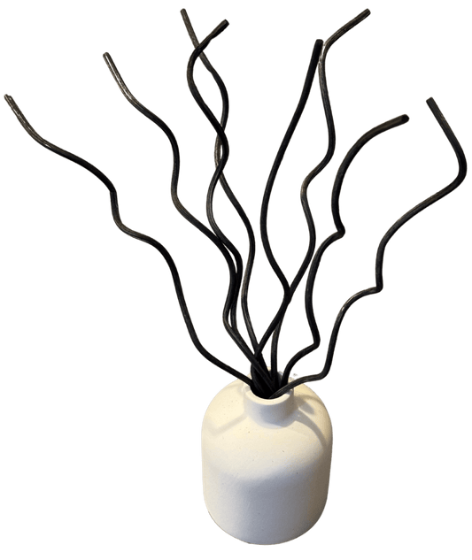 Rattan Spiral Diffuser Sticks - Black