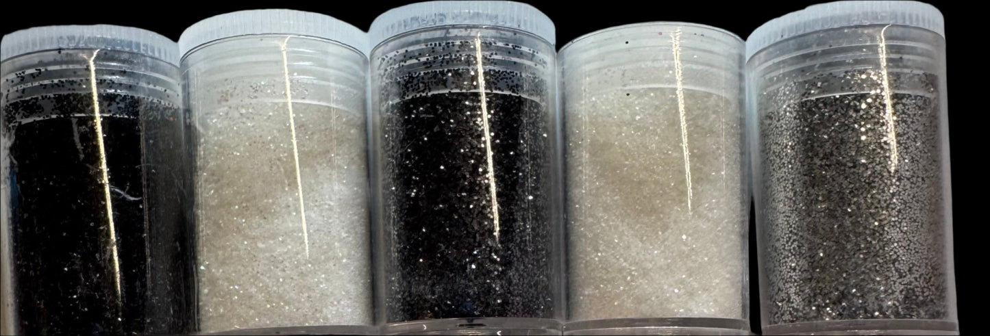 * Glitter Sample Pack - 32 Ultra Fine Glitter Powder Colors