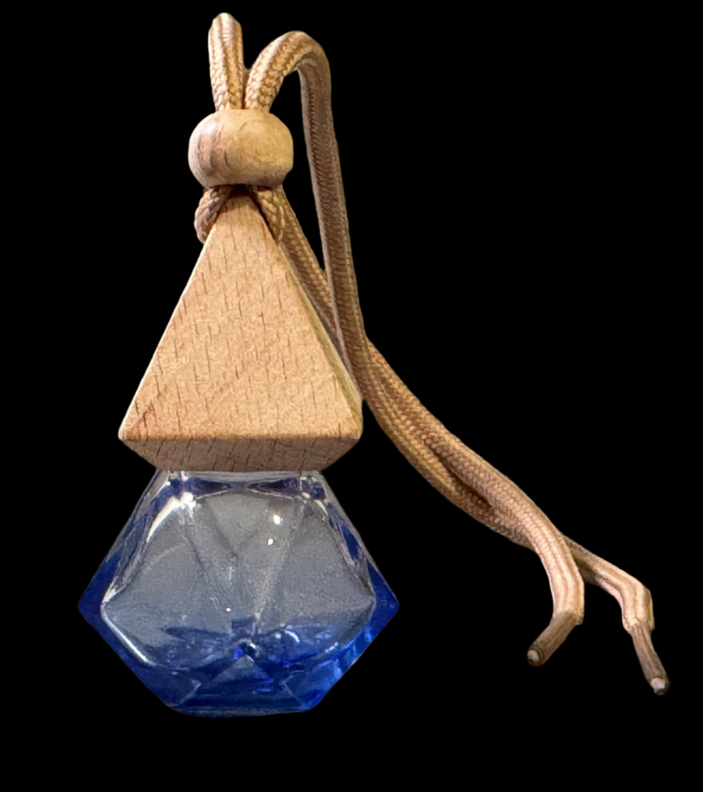 Lucidia- 8ml Colorful Geometric Car Diffuser Bottles w/ Wood Lid