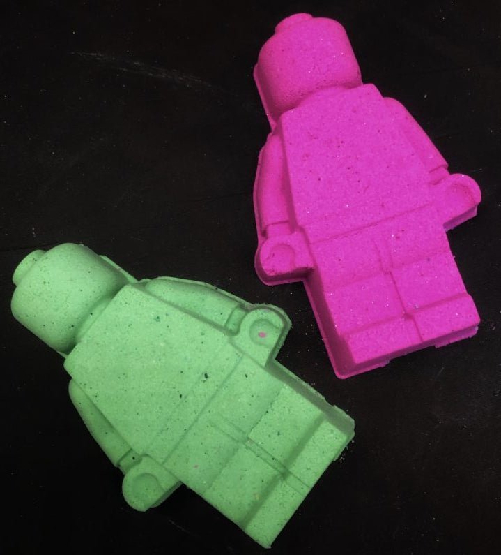 Brick Man Lego Bath Bomb Mold