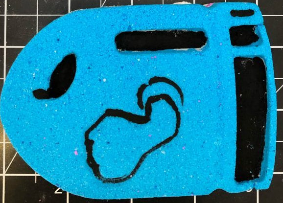 Bullet Dude Bath Bomb Mold