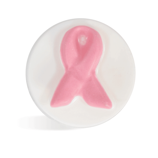 Cancer Awareness Ribbon Soap Mold - Tray Mold for Soap Making