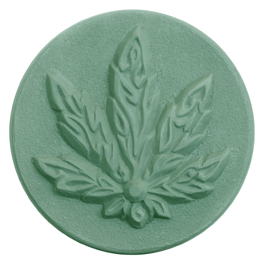 Round Cannabis Soap Mold