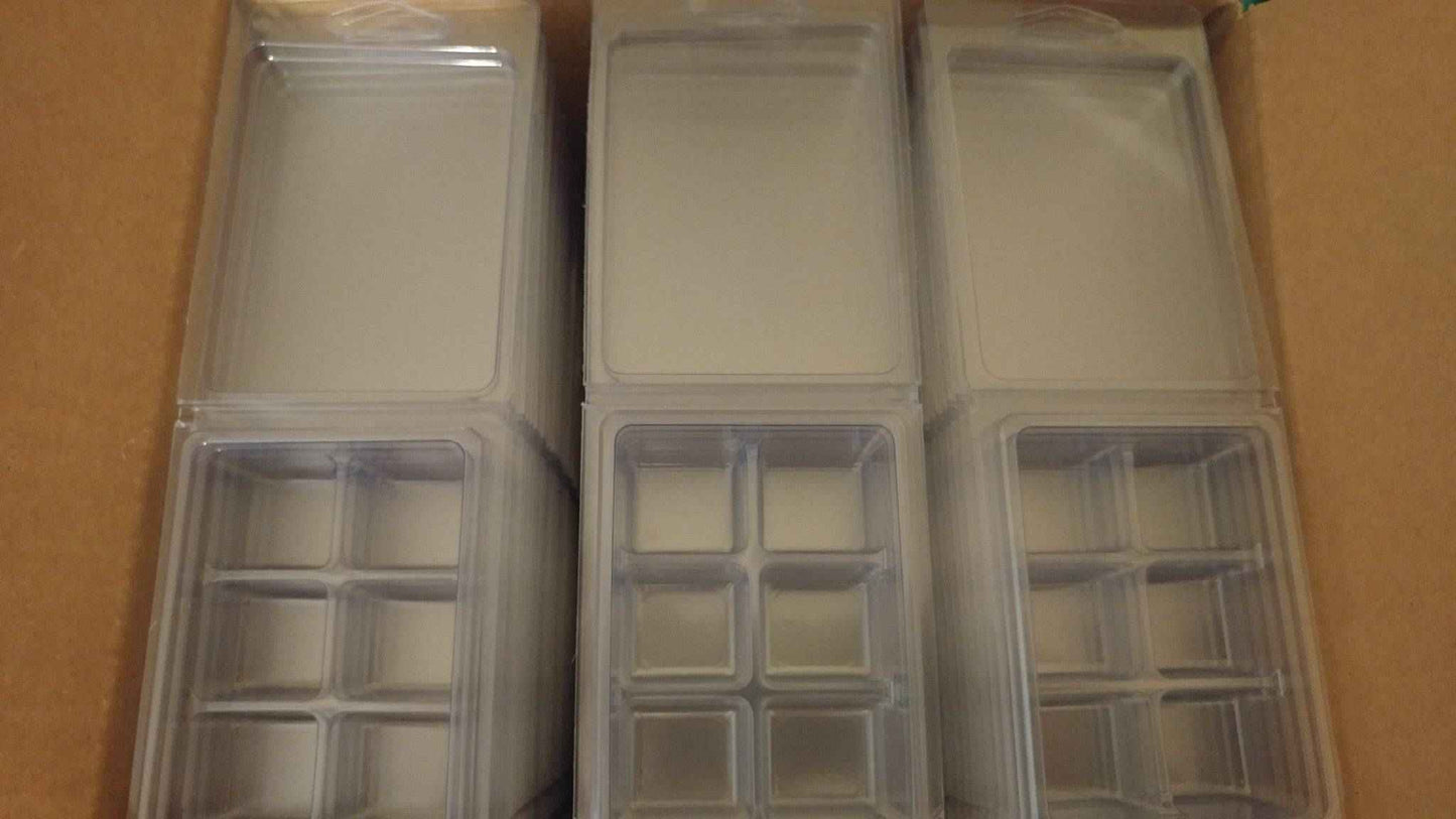 Candle Clamshell Containers - 6 Cavity Tart Mold