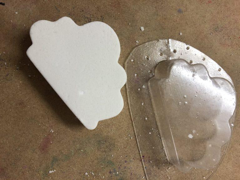Cloud Bath Bomb Mold