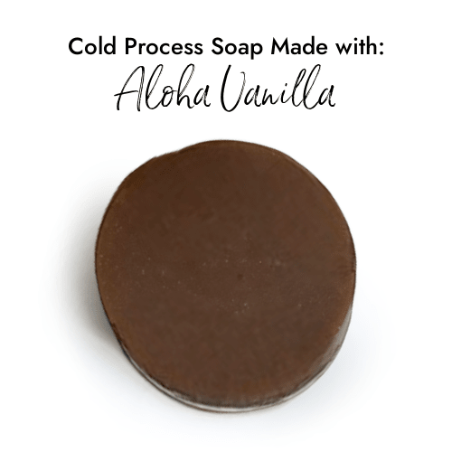 Aloha Vanilla Fragrance Oil in Cold Process Soap