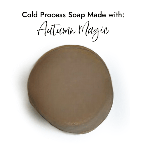 Autumn Magic Fragrance Oil in Cold Process Soap