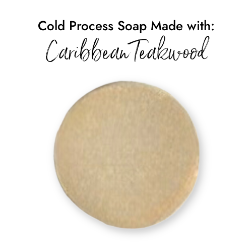 Caribbean Teakwood Fragrance Oil in Soap