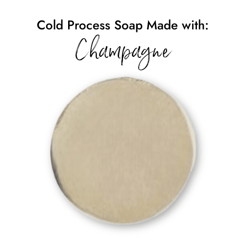 Champagne Fragrance Oil in Soap