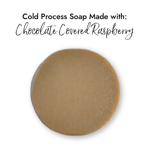 Chocolate Covered Raspberry Fragrance in Soap