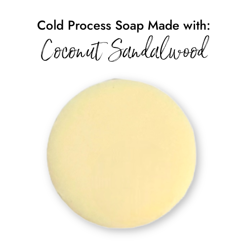 Coconut Sandalwood Fragrance Oil in Soap