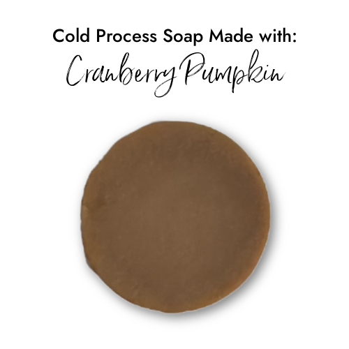 Cranberry Pumpkin Fragrance Oil in Soap
