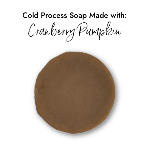 Cranberry Pumpkin Fragrance Oil in Soap