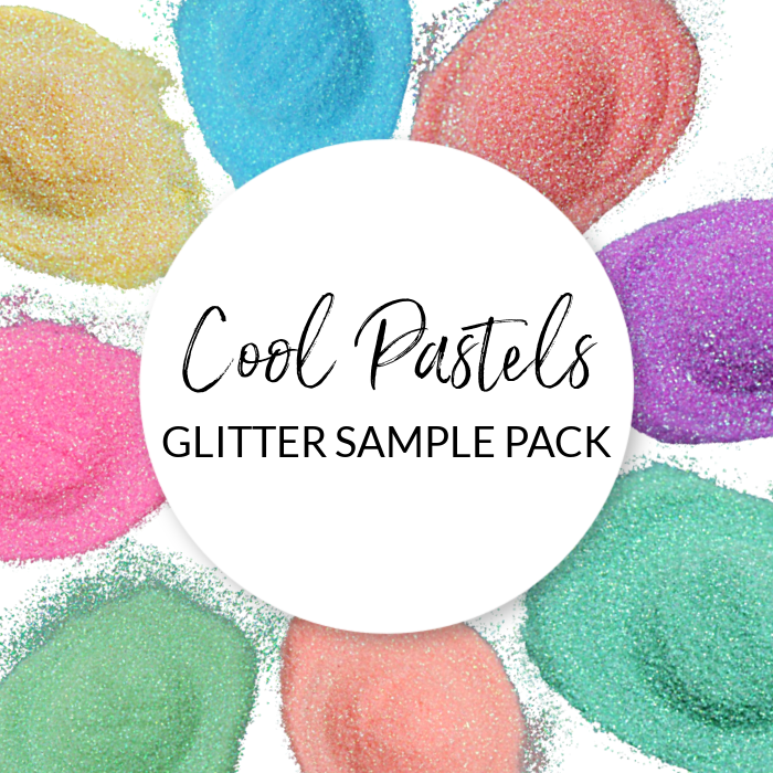* Glitter Sample Pack - Cool Pastels