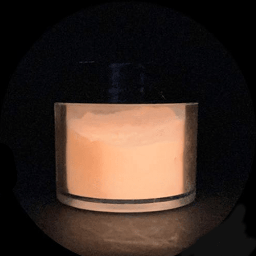 Coral Red Glow in the Dark Powder