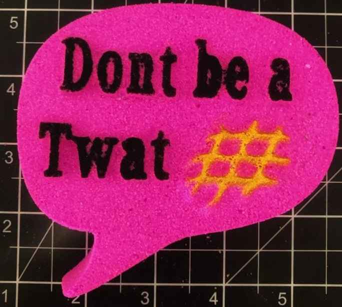 Don't Be a Tw*t Waffle - DB Bath Bomb Moulds