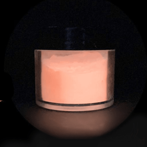 Ferrari Red Glow in the Dark Pigment Powder for Soap