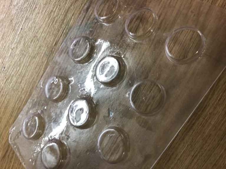 Flat Embed x2 - DB Bath Bomb Moulds