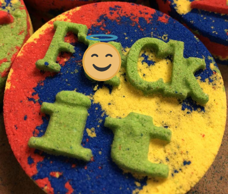 Adult Themed Bath Bomb Mold - Fuck It