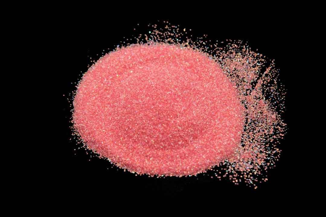 Pale Red - Glitter