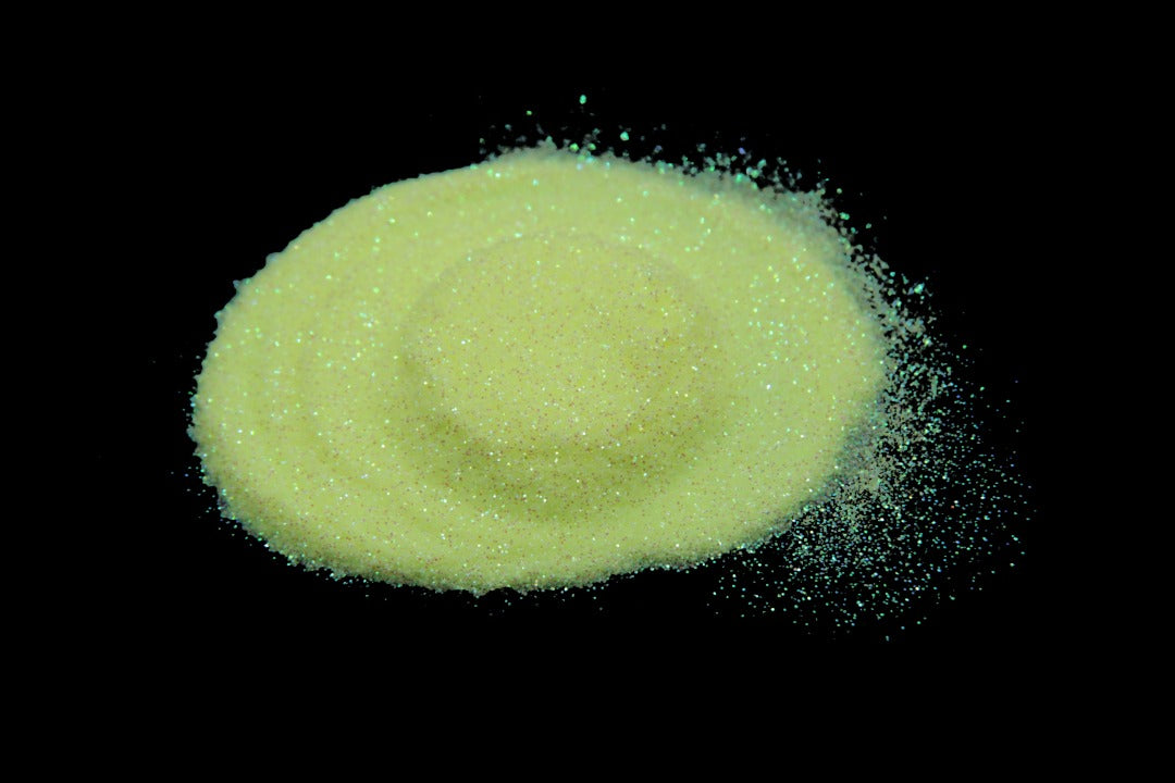 Inchworm Light Green Glitter