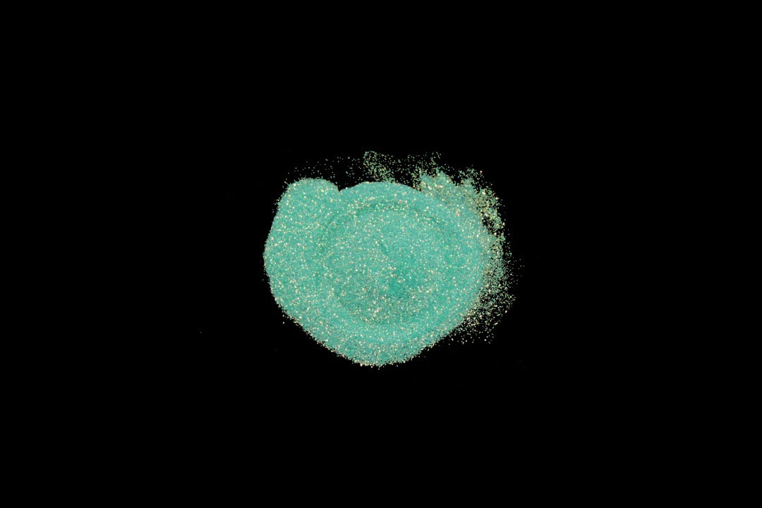 Lucky Charm Light Green Glitter