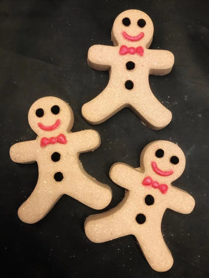 Gingerbread Man Bath Bomb Mold