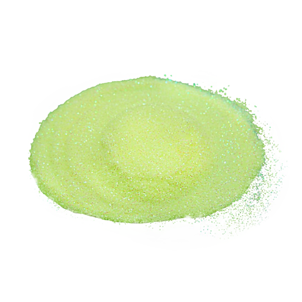 Inchworm Light Green Glitter