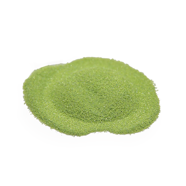 Lime Green Matte Glitter