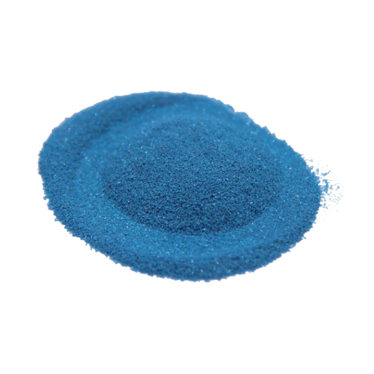 Matte Sky Blue Glitter