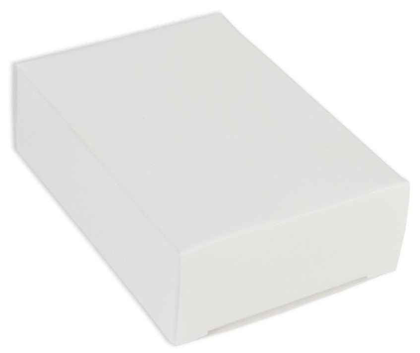 Rectangle Soap Box - White w/ No Window