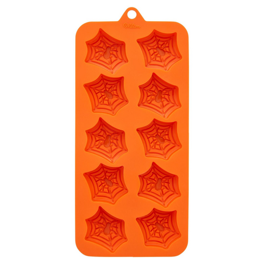 Silicone Soap Mold - Halloween Spider Webs