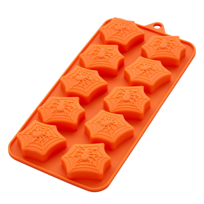 Silicone Soap Mold - Halloween Spider Webs