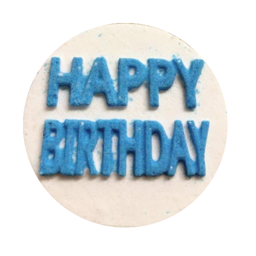 Happy Birthday DB Bath Bomb Mold
