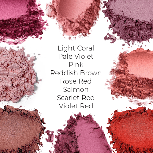 * Lip Balm Mica Sample Pack - 8 Lip Balm Colors