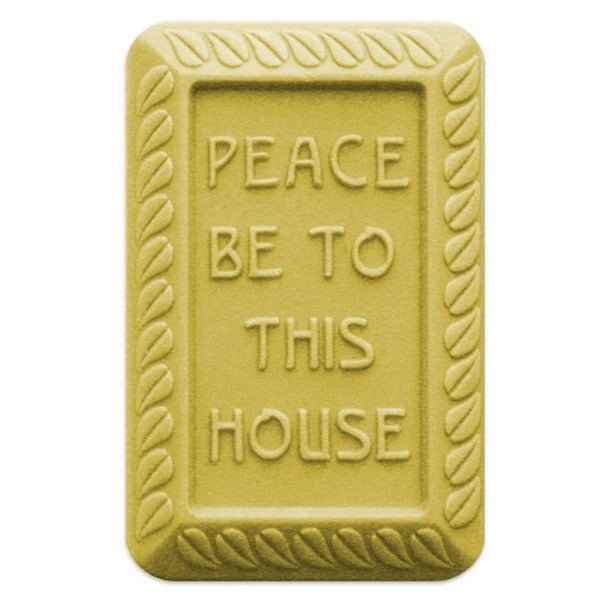 Peace Be To This House Soap Mold - Milky Way Molds