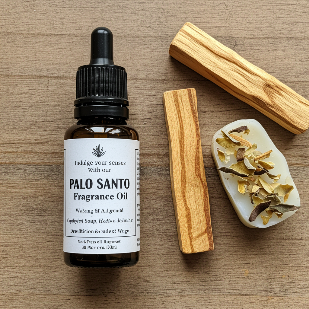 Palo Santo Fragrance Oil for Candles and Soap