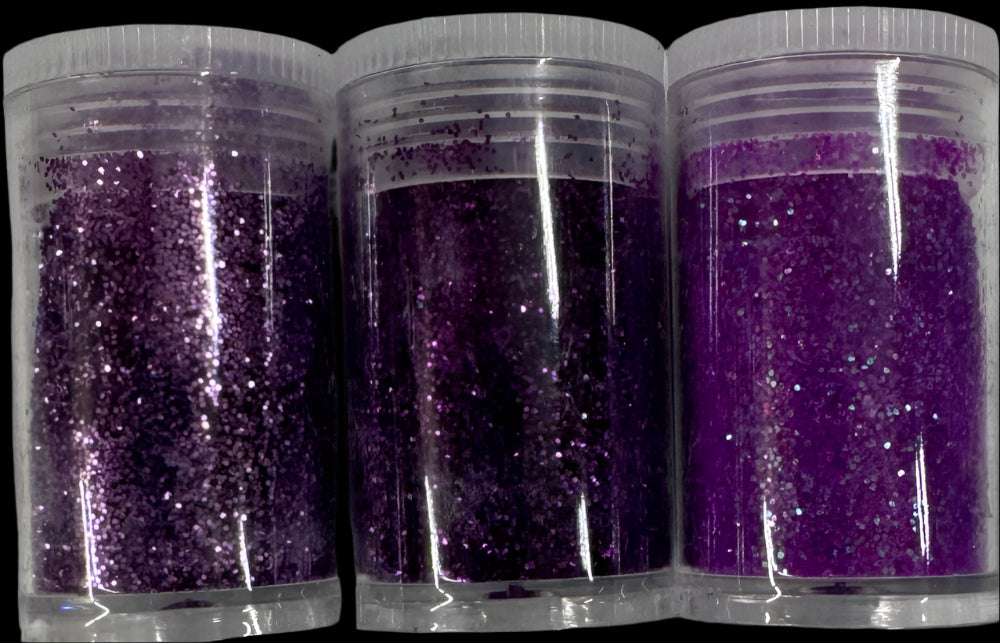 * Glitter Sample Pack - 32 Ultra Fine Glitter Powder Colors