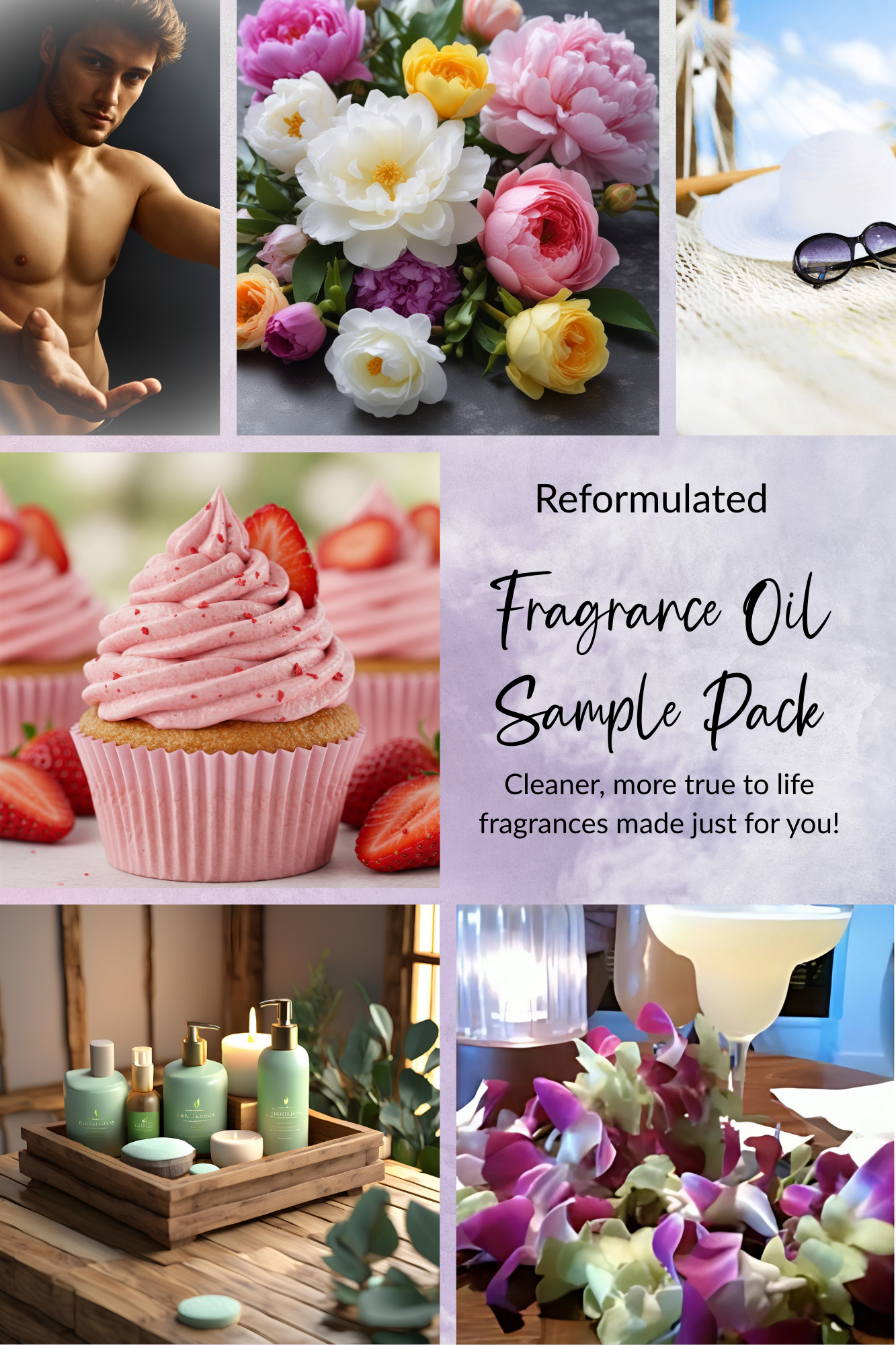* Reformulated Fragrance Sample Pack