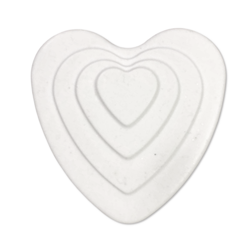 Ripple Heart DB Bath Bomb Mold