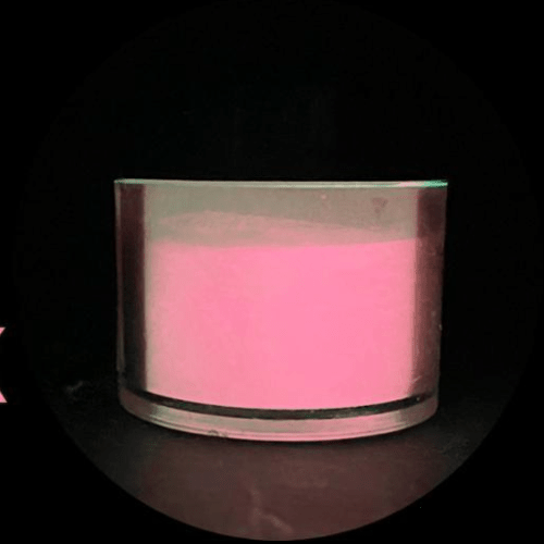 Rose Pink Glow in the Dark Pigment for Soap