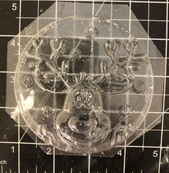 Reindeer Bath Bomb Mold